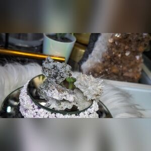 Bulgarian Sphalerite Galena Pyrite Crystal Set (3pcs)